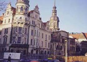 Dresden castle in 1999